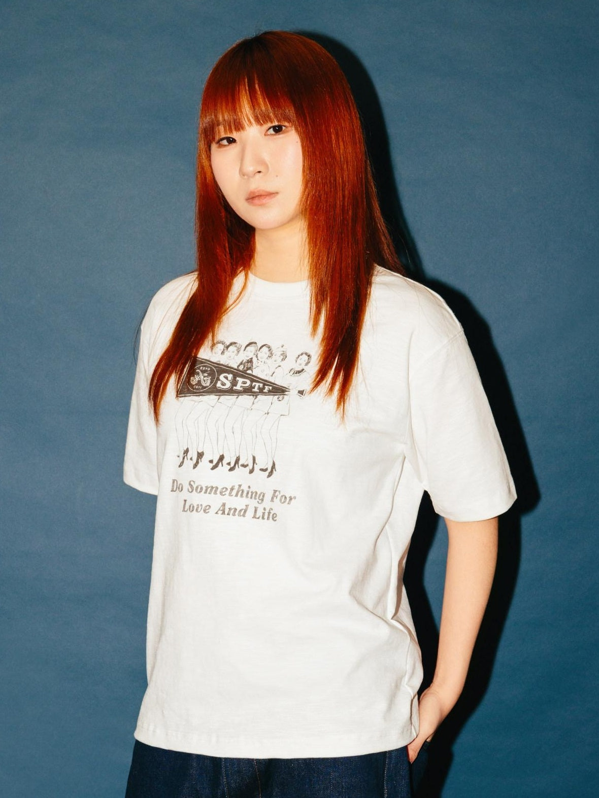 SUPERTOFU Breathable Slub Cotton 220G Retro Relaxed Unisex Crew Short Sleeve T-Shirts