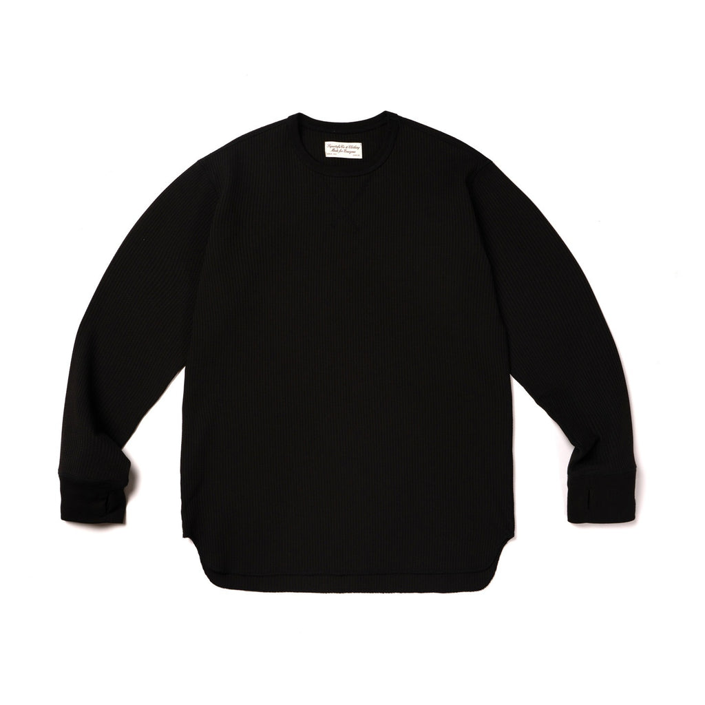 SUPERTOFU_Breathable_Soft_Japanese_Standard_Unisex_Solid_Crew_Neck_Long_Sleeve_T-Shirts_MISSTT