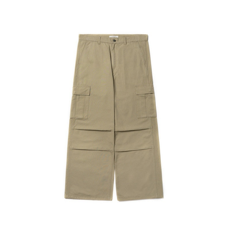 SUPERTOFU Versatile Cargo Loose Fit Youthful Casual Khaki Black Straight Pants