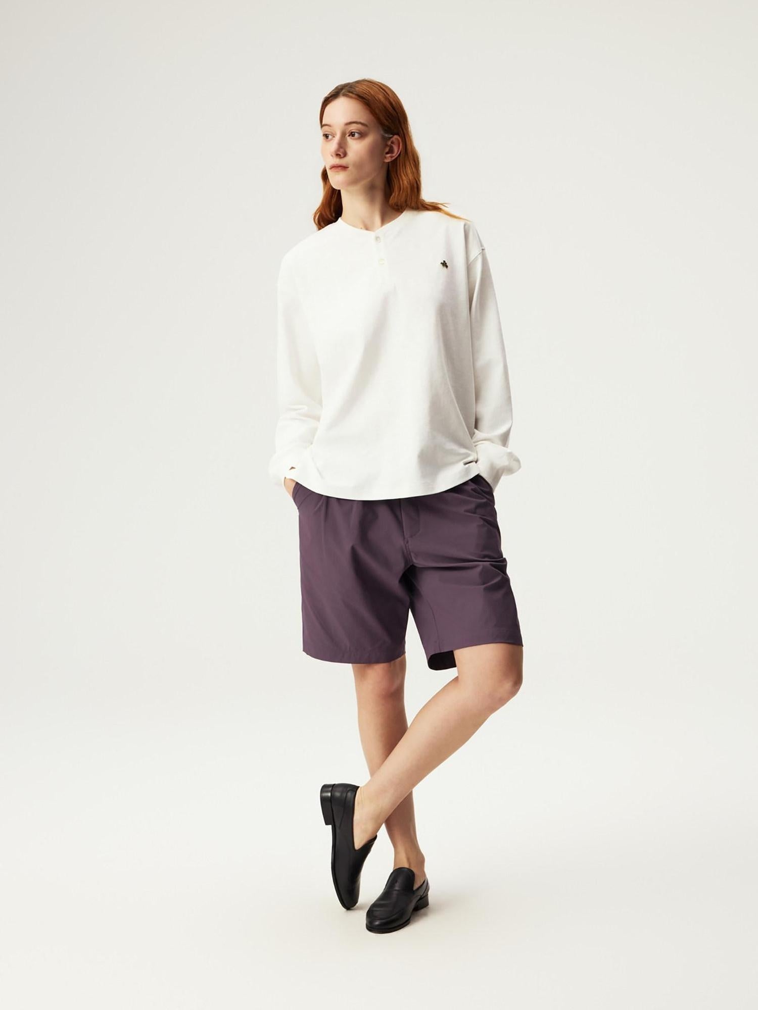 SUPERTOFU Comfort Stretch Nylon Blend Loose Fit Casual Sizes Xs Xl Short Trousers