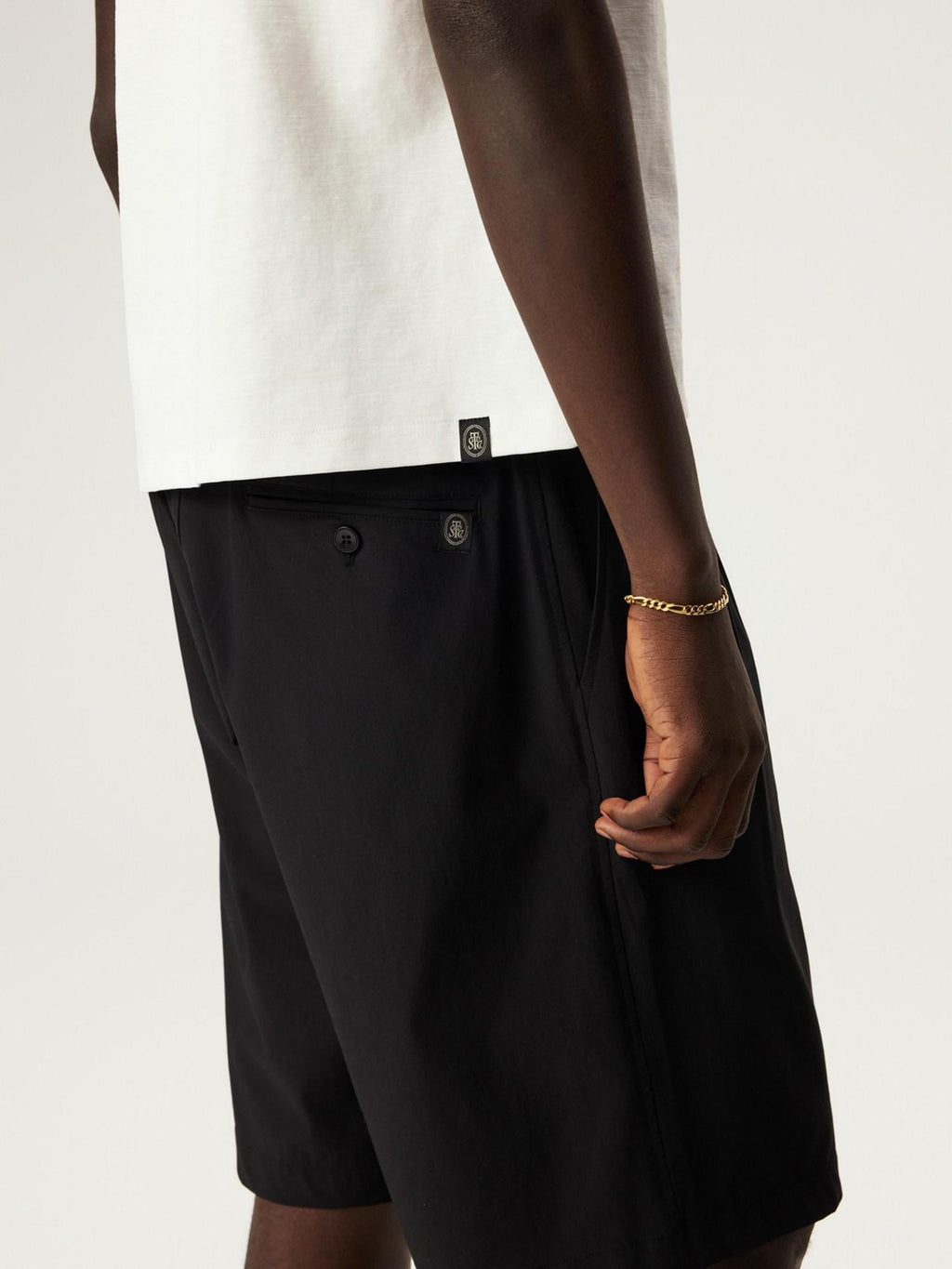 SUPERTOFU Comfort Stretch Nylon Blend Loose Fit Casual Sizes Xs Xl Short Trousers