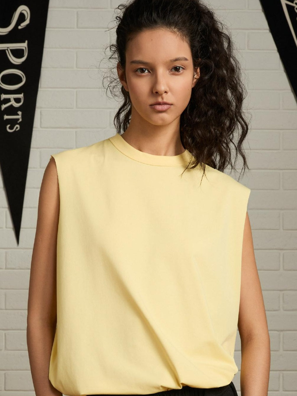SUPERTOFU Comfortable Loose Round Neck Japanese Casual Multi Color Sizes Xs Xl Tank Tops