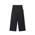 SUPERTOFU_Comfortable_Youthful_Straight_Leg_Dark_Gray_Black_Casual_Sweatpants/Joggers_MISSTT