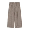 SUPERTOFU_Comfortable_Zip_Fly_Houndstooth_Japanese_Vintage_Casual_Everyday_Straight_Pants_MISSTT
