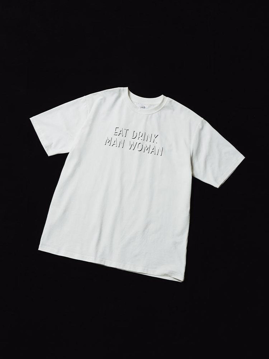 SUPERTOFU Cool Antibacterial Cotton Loose Fit Retro Letter Unisex Short Sleeve T-Shirts