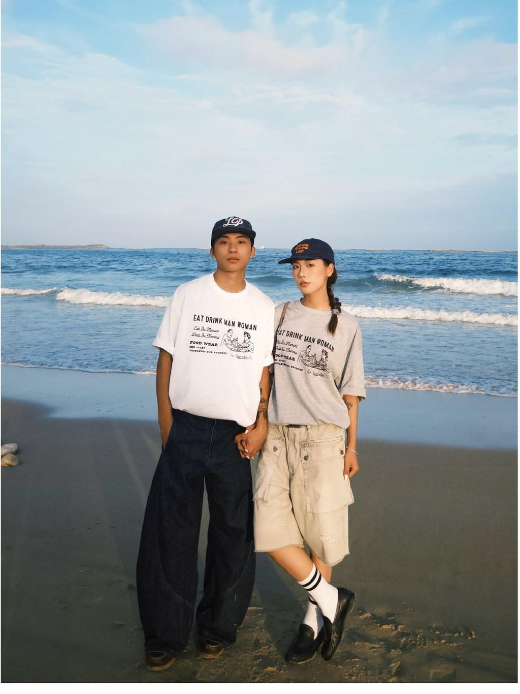 SUPERTOFU Cool Breathable Cotton Blend Loose Retro Graphic Unisex Short Sleeve T-Shirts