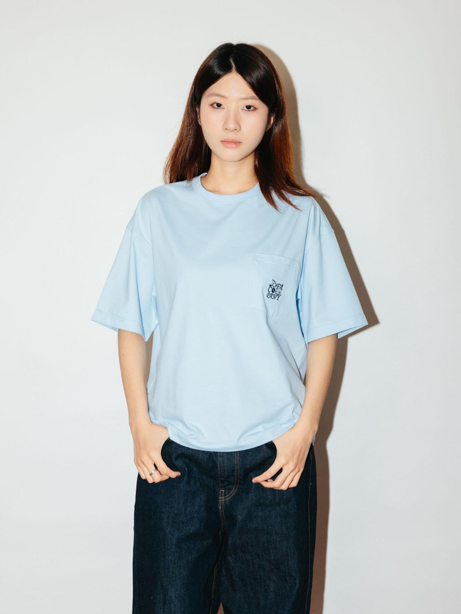 SUPERTOFU Cooling Quick Dry Relaxed Fit Pocket Unisex Sofa Print Short Sleeve T-Shirts