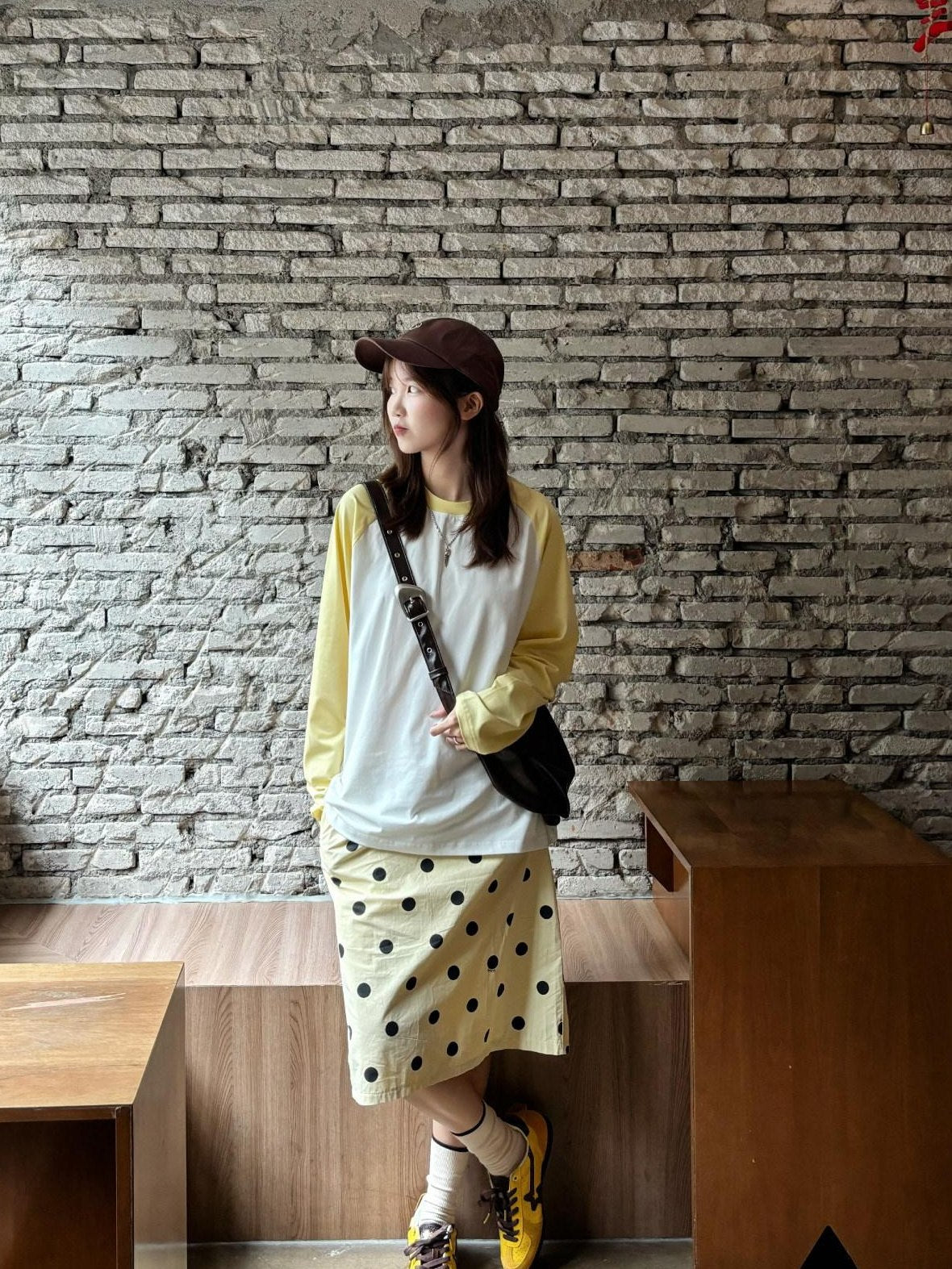 SUPERTOFU Cooling Uv Patchwork Loose Fit Unisex Logo Cotton Blend Long Sleeve T-Shirts