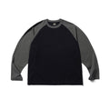 SUPERTOFU_Cooling_Uv_Sorona_Cotton_Blend_Loose_Spliced_Unisex_Logo_Long_Sleeve_T-Shirts_MISSTT