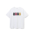 SUPERTOFU_Cotton_Flocked_Loose_Fit_Vintage_Argyle_Unisex_Short_Sleeve_T-Shirts_MISSTT