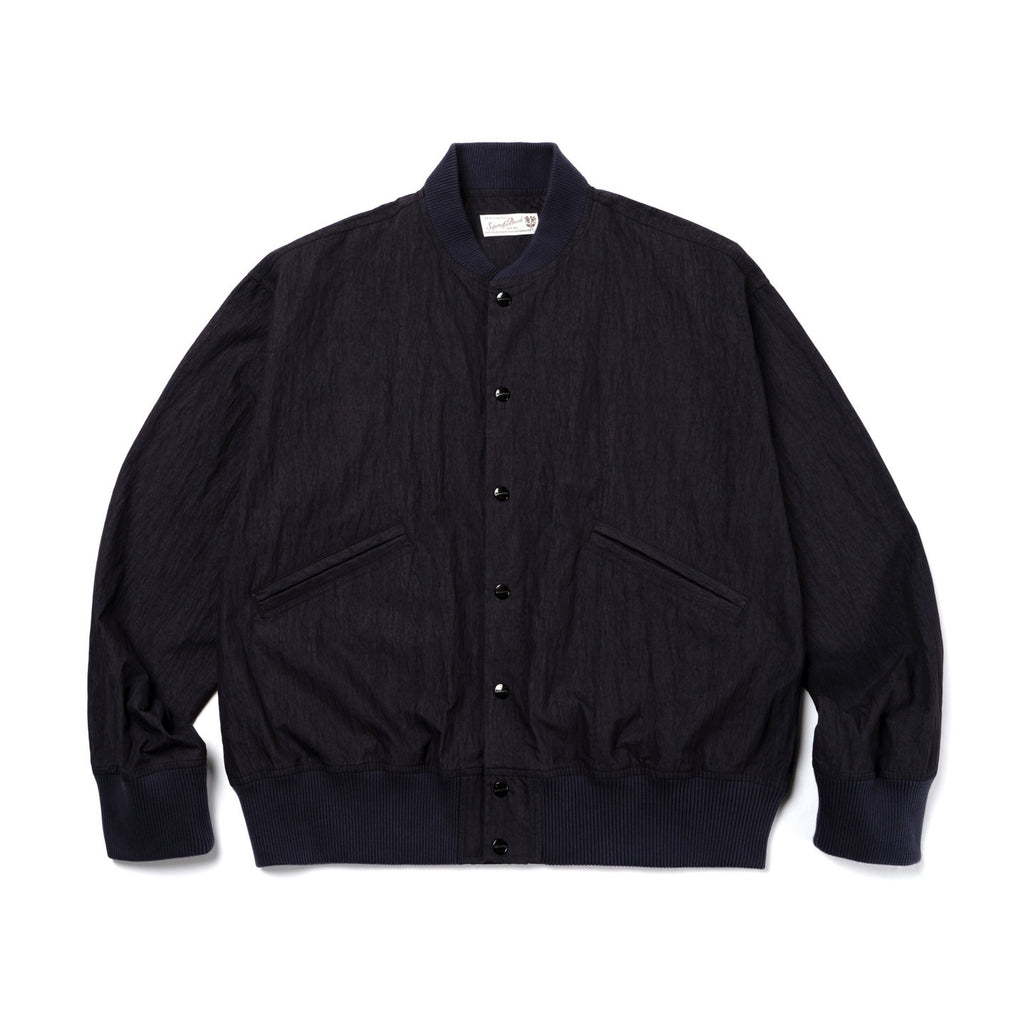 SUPERTOFU Cotton Nylon Blend Vintage Relaxed Elastic Hem Unisex Utility Jackets
