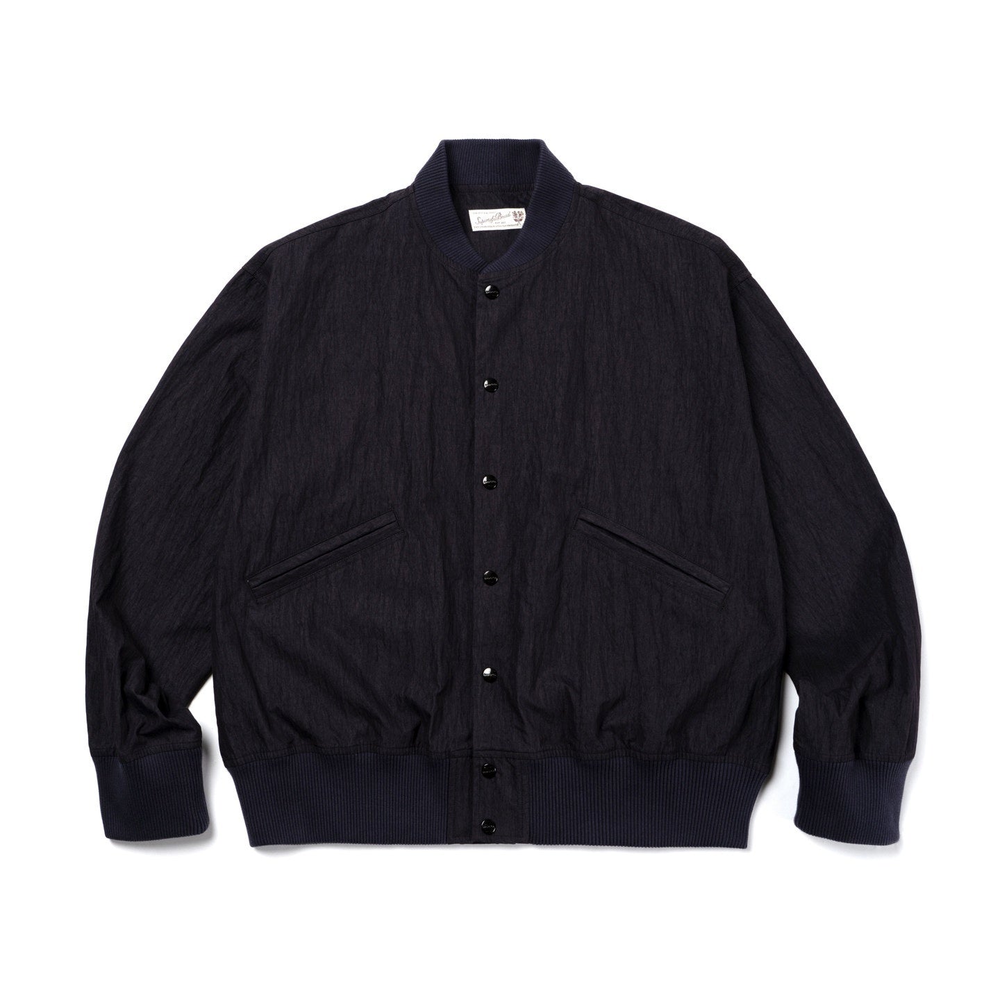 SUPERTOFU Cotton Nylon Blend Vintage Relaxed Elastic Hem Unisex Utility Jackets