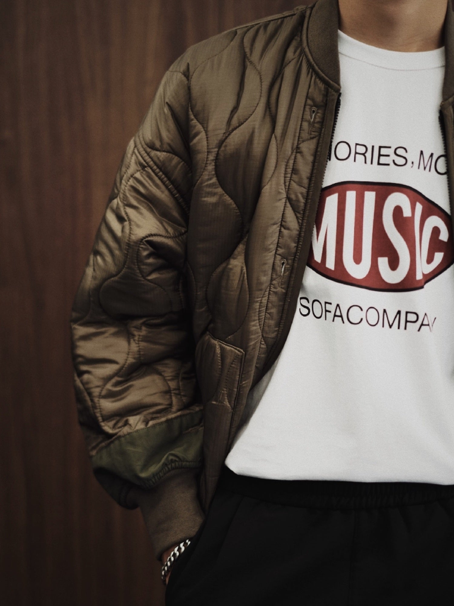 SUPERTOFU Cotton Oversized Music Rock Graphic Round Neck Unisex Long Sleeve T-Shirts