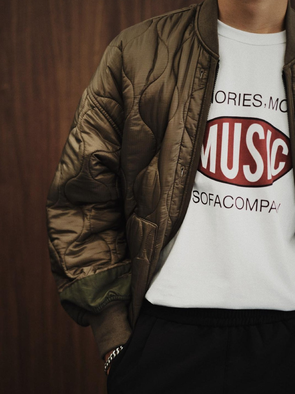 SUPERTOFU Cotton Oversized Music Rock Graphic Round Neck Unisex Long Sleeve T-Shirts