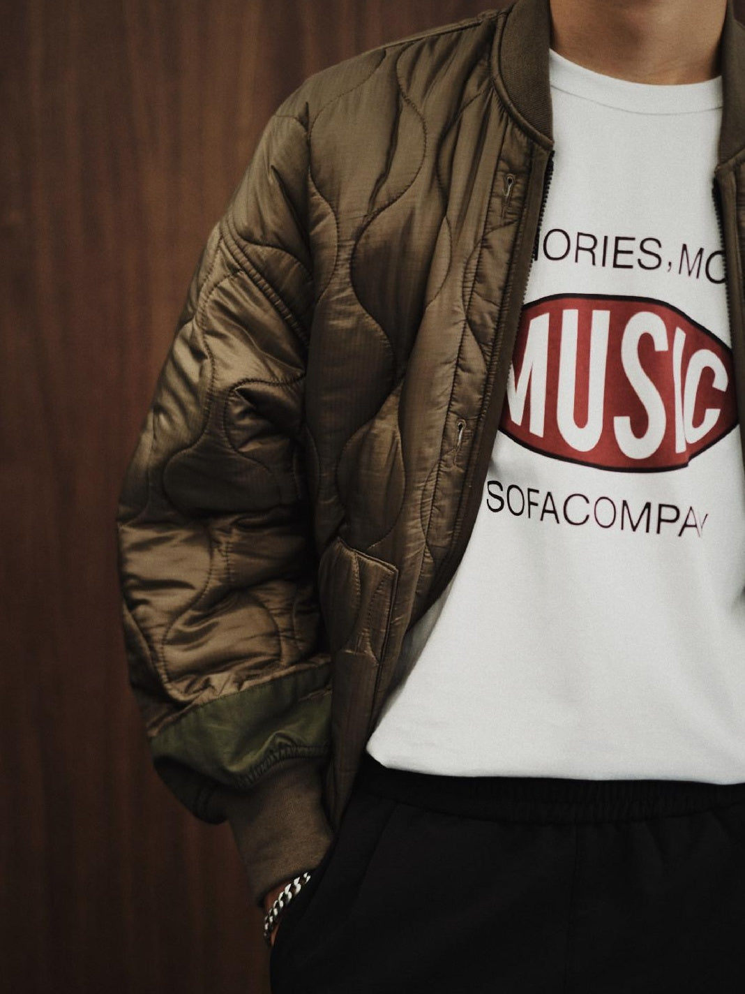 SUPERTOFU Cotton Oversized Music Rock Graphic Round Neck Unisex Long Sleeve T-Shirts