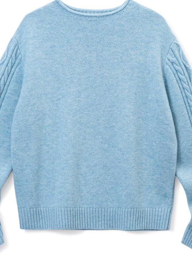 SUPERTOFU Cozy Warm Oversized Rib Knit Unisex Everyday 80 Percent Wool Blend Sweaters