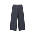 SUPERTOFU_Distressed_Vintage_Mid_Rise_Cotton_Unisex_Solid_Deep_Gray_Straight_Pants_MISSTT
