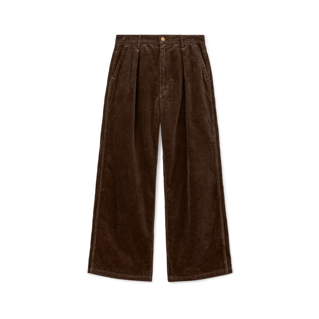 SUPERTOFU Durable Corduroy 100 Percent Cotton Casual Straight Zip Unisex Straight Pants