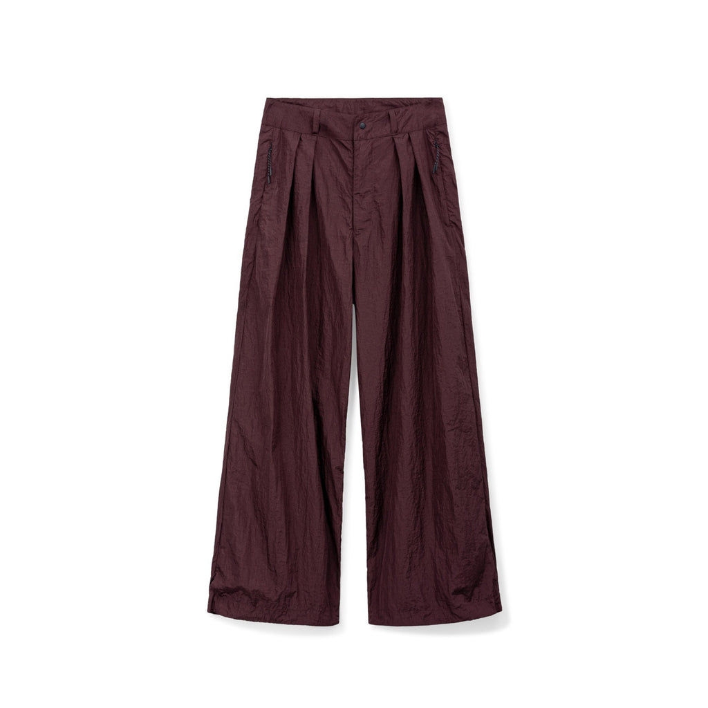 SUPERTOFU Durable Nylon Straight Fit Casual Unisex Solid Color Classic Chinos