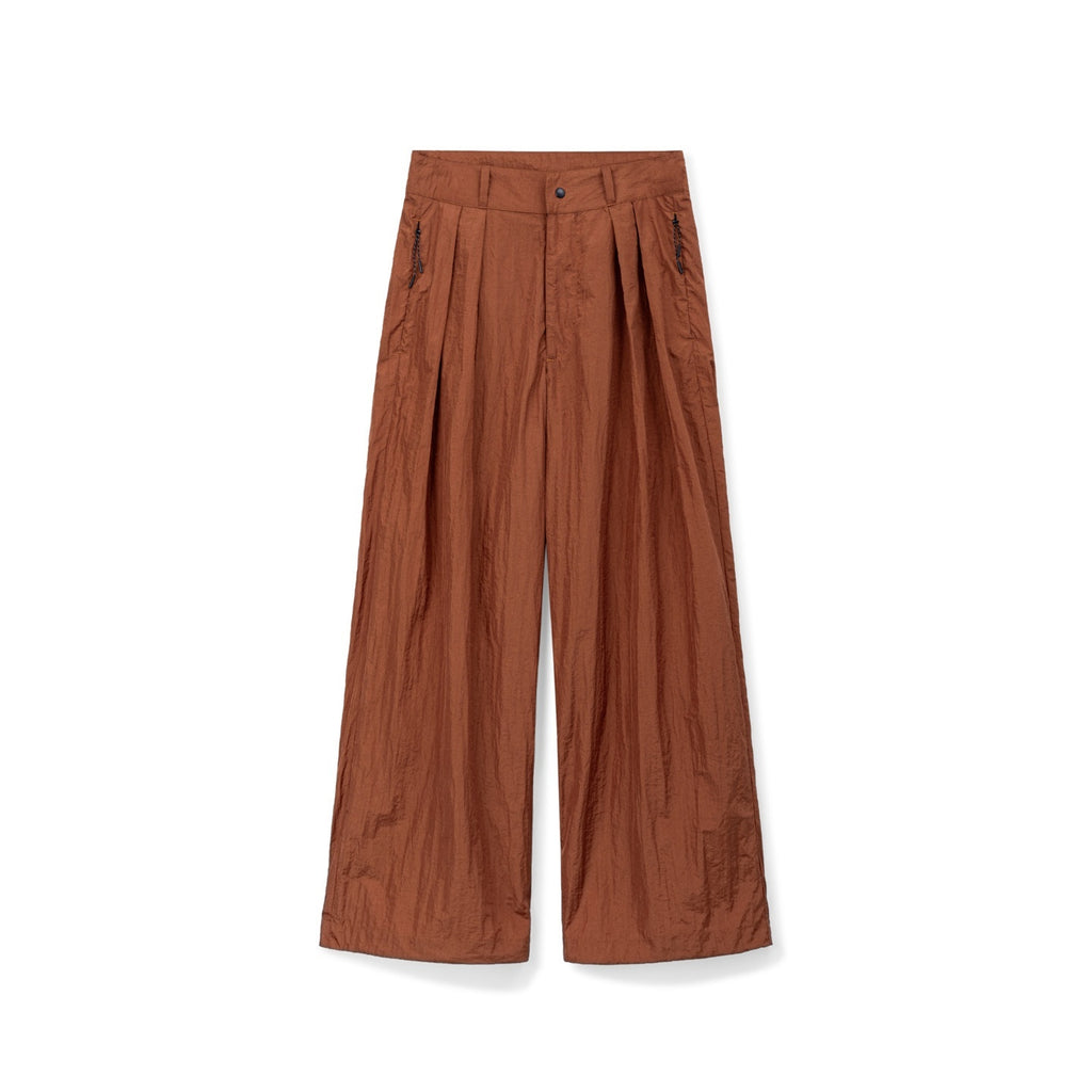 SUPERTOFU Durable Nylon Straight Fit Casual Unisex Solid Color Classic Chinos