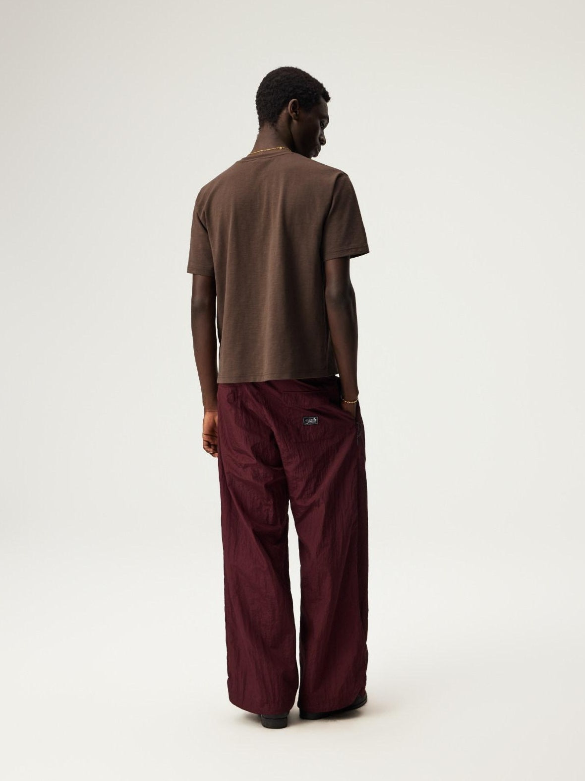 SUPERTOFU Durable Nylon Straight Fit Casual Unisex Solid Color Classic Chinos