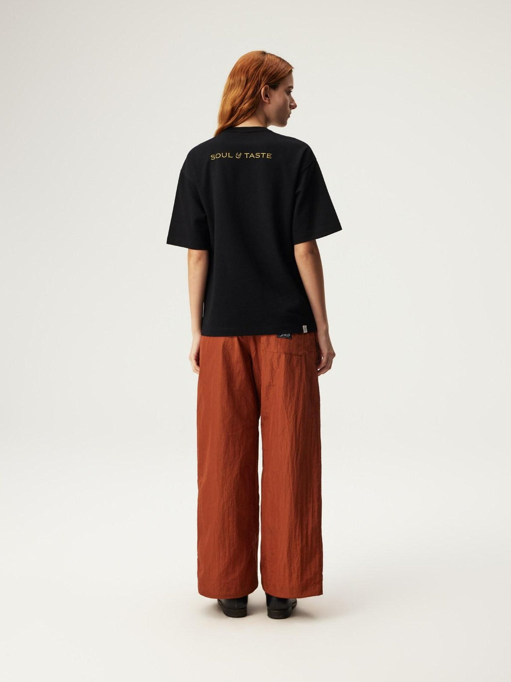 SUPERTOFU Durable Nylon Straight Fit Casual Unisex Solid Color Classic Chinos