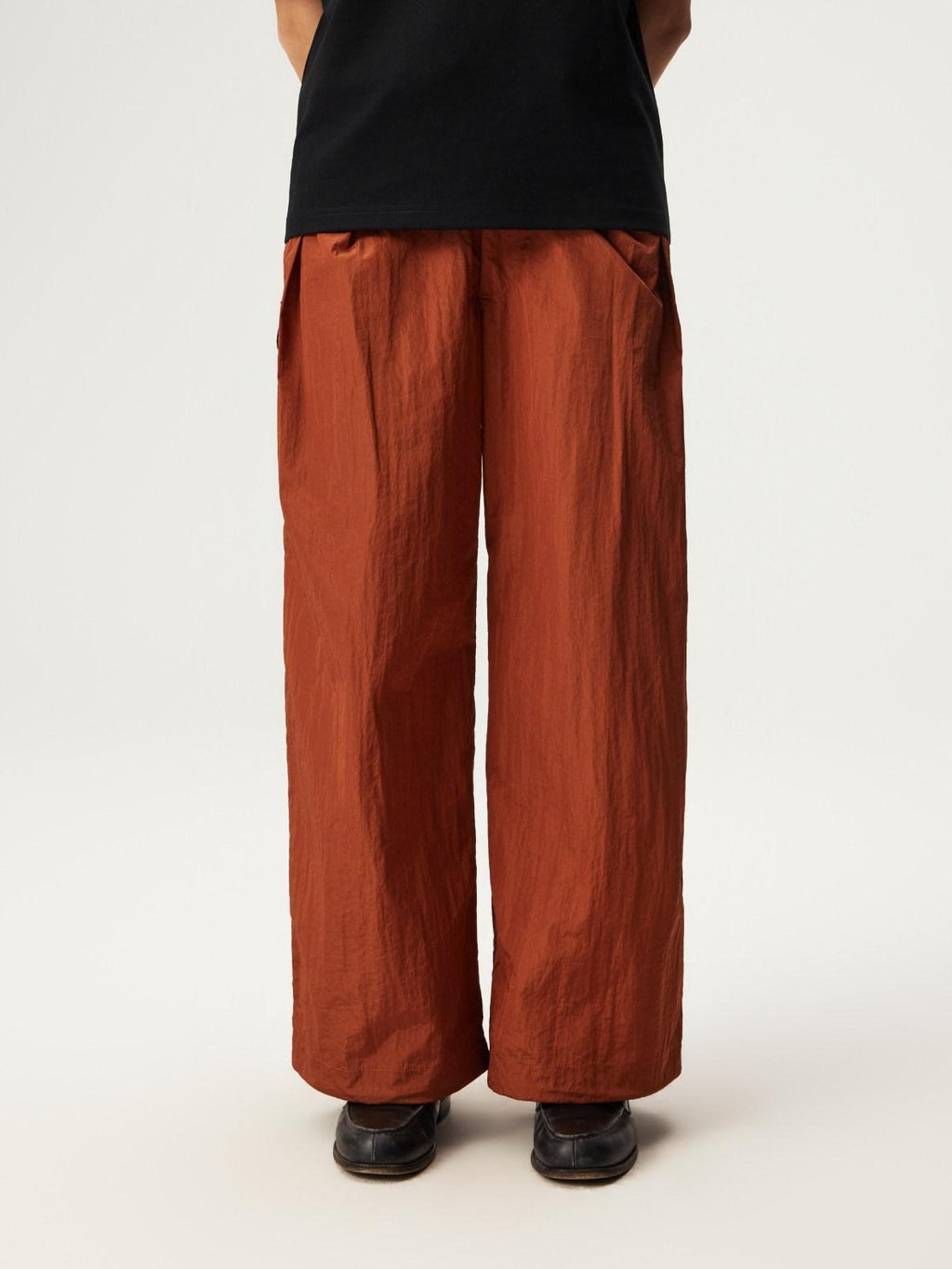 SUPERTOFU Durable Nylon Straight Fit Casual Unisex Solid Color Classic Chinos