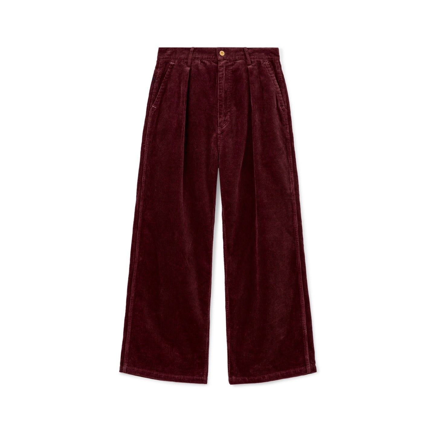 SUPERTOFU_Durable_Pure_Cotton_Corduroy_Casual_Straight_Fit_Unisex_Zip_Fly_Straight_Pants_MISSTT