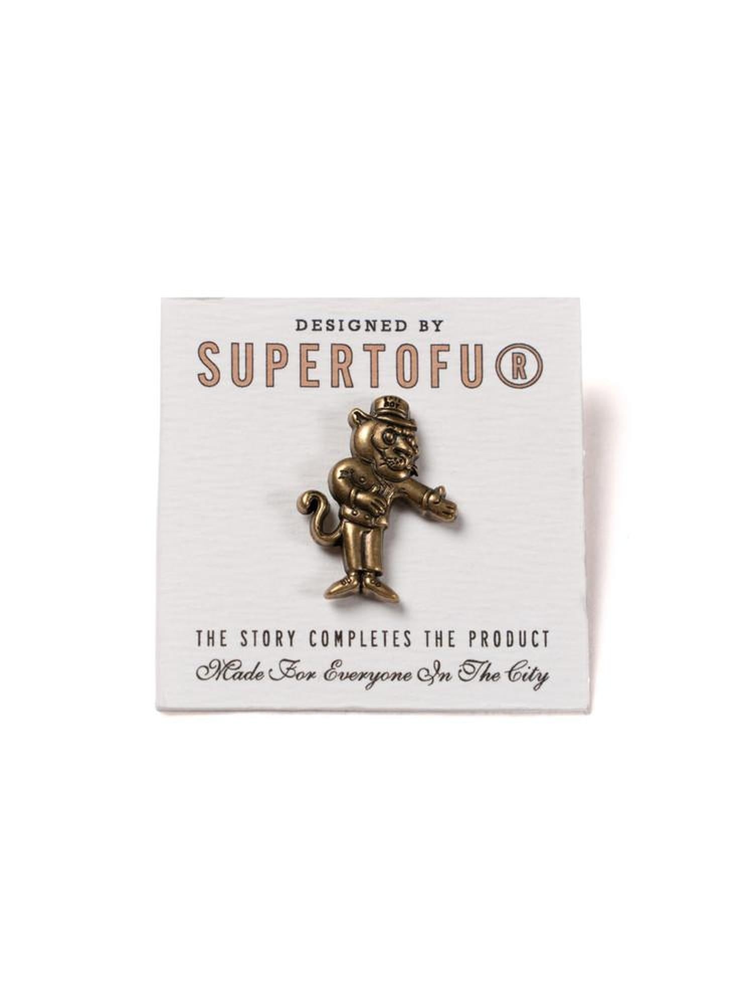 SUPERTOFU Elegant Enamel Black Panther And Rose Sax Lapel Pin For Women Jewelry Brooches