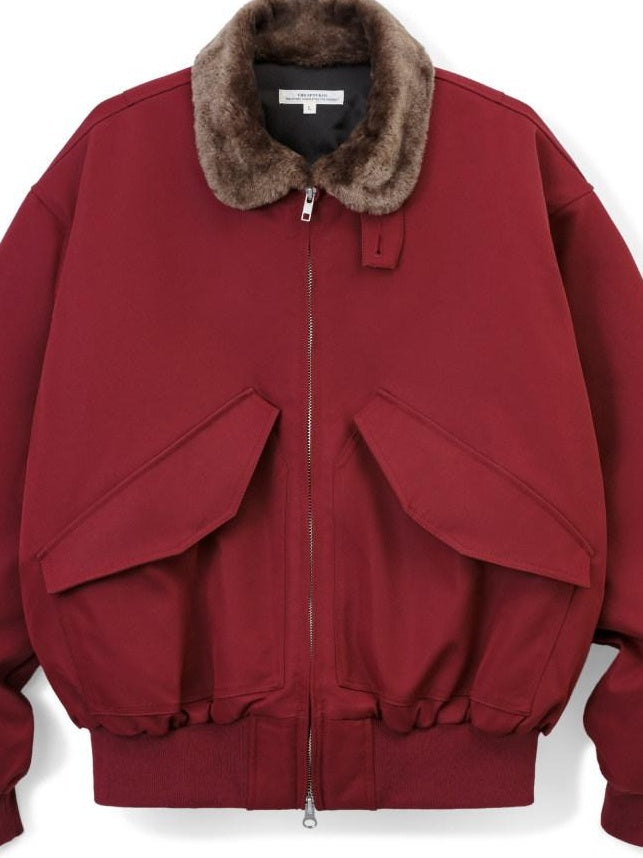 SUPERTOFU Insulated Oversized Stand Collar Zip Front Unisex Polyester Puffer Jackets