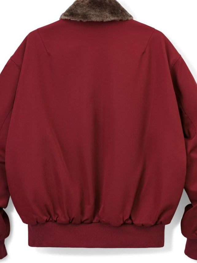 SUPERTOFU Insulated Oversized Stand Collar Zip Front Unisex Polyester Puffer Jackets