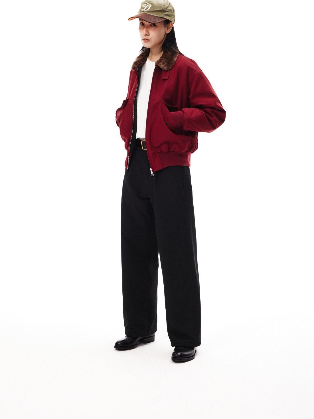 SUPERTOFU Insulated Oversized Stand Collar Zip Front Unisex Polyester Puffer Jackets