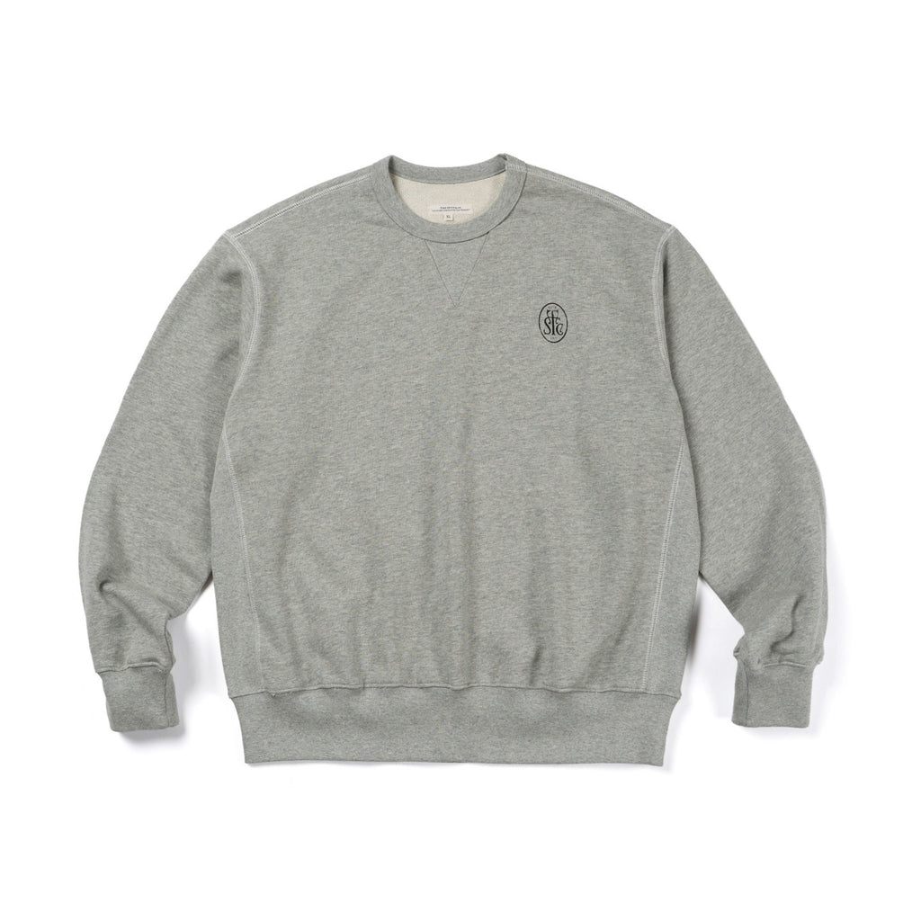 SUPERTOFU Keeps Shape Loose Japanese Crewneck Unisex Everyday Cotton Pullover Sweatshirts