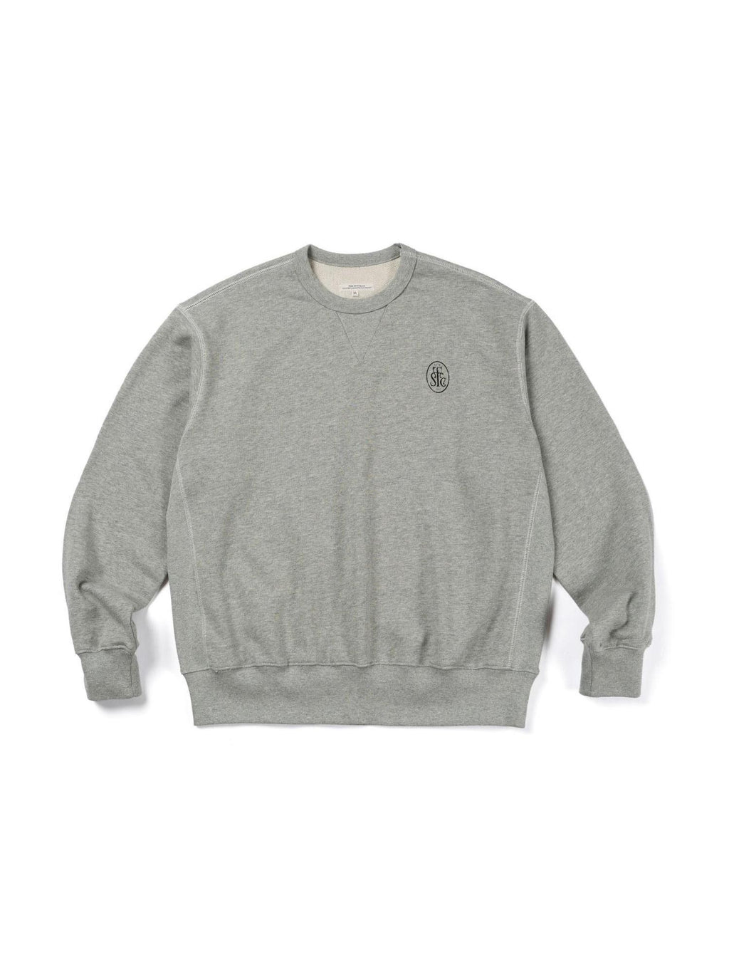 SUPERTOFU Keeps Shape Loose Japanese Crewneck Unisex Everyday Cotton Pullover Sweatshirts