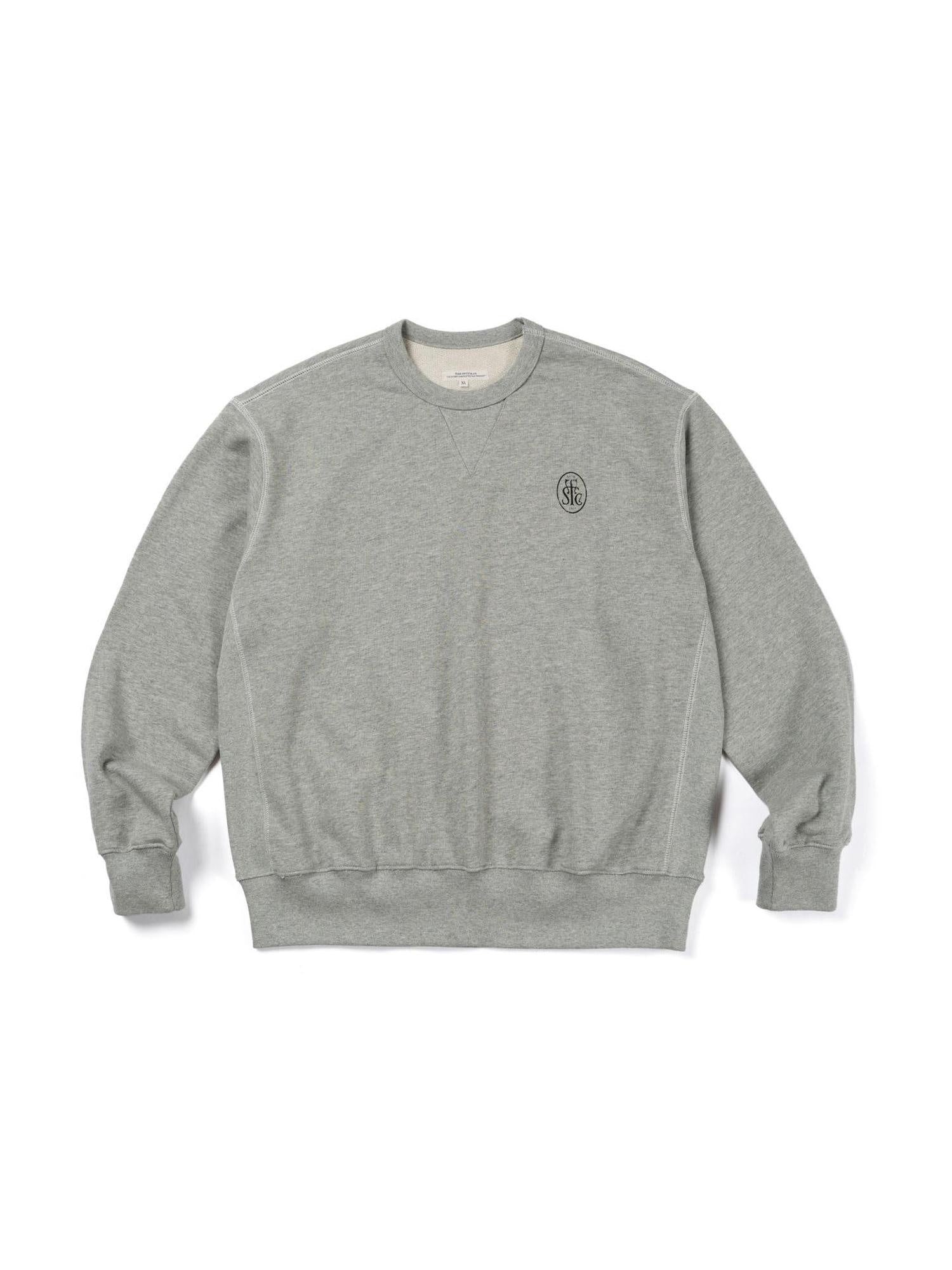 SUPERTOFU Keeps Shape Loose Japanese Crewneck Unisex Everyday Cotton Pullover Sweatshirts