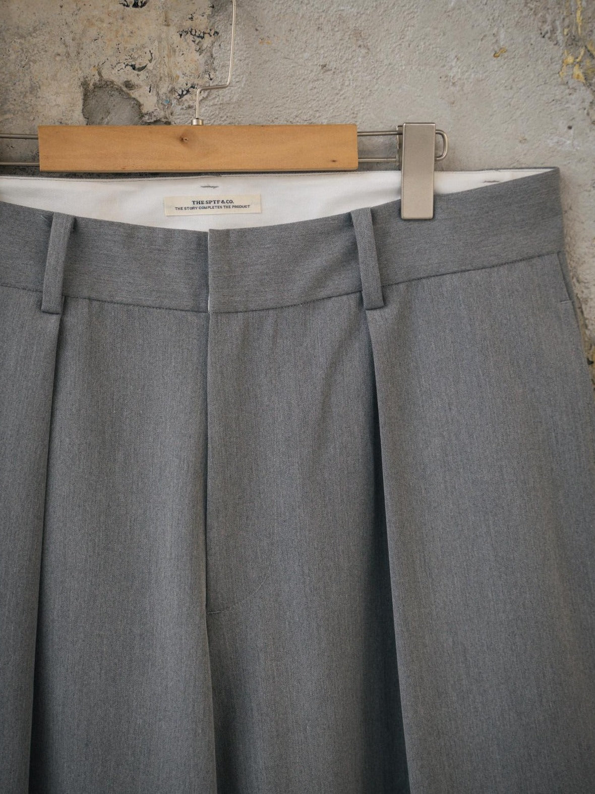 SUPERTOFU Loose Fit American Casual Youth Solid Black Grey Long Length Wide-Leg Pants