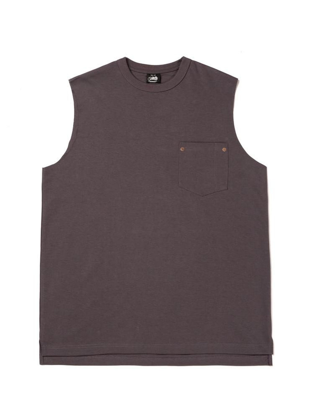SUPERTOFU Moisture Wicking Loose Japanese Round Neck Youth Cycling Cotton Nylon Tank Tops