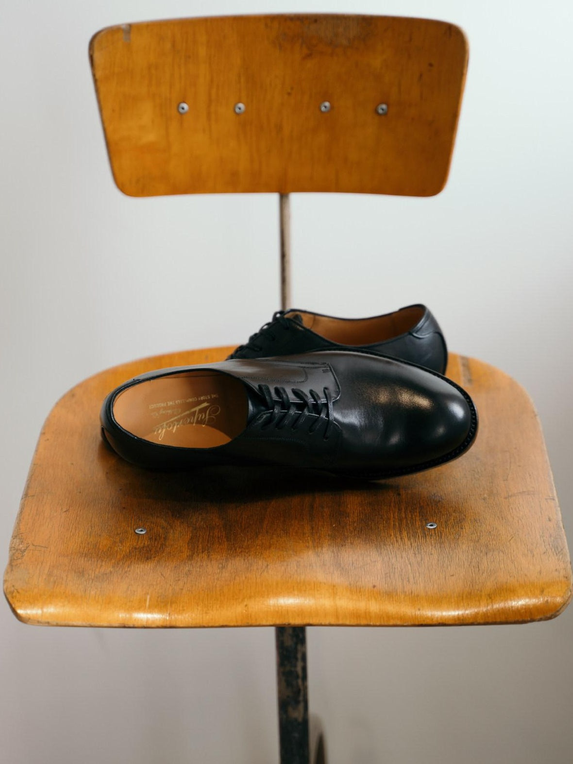 SUPERTOFU Premium Cow Leather Pointed Toe Lace Up Black Casual Men Dress Shoes
