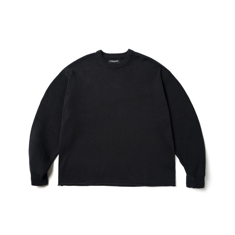 SUPERTOFU_Pure_Cotton_Oversized_Distressed_Unisex_Crewneck_Long_Sleeve_Sweaters_MISSTT