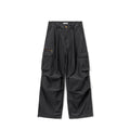 SUPERTOFU_Relaxed_Distressed_Cotton_Workwear_Cargo_Zipper_Unisex_Straight_Pants_MISSTT