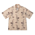 SUPERTOFU_Relaxed_Fit_Cuban_Collar_Short_Sleeve_Vintage_Rock_Print_Unisex_Khaki_Shirts_MISSTT