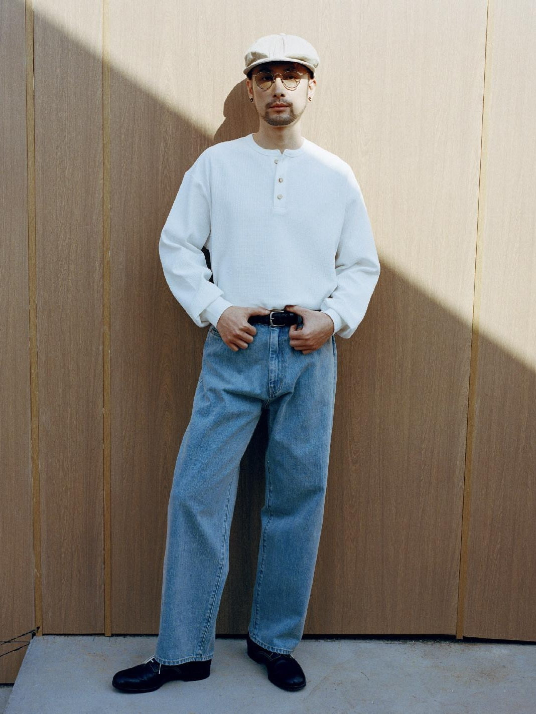 SUPERTOFU Selvedge 100 Percent Cotton Mid Rise Rigid Japanese Vintage Teen Straight Jeans