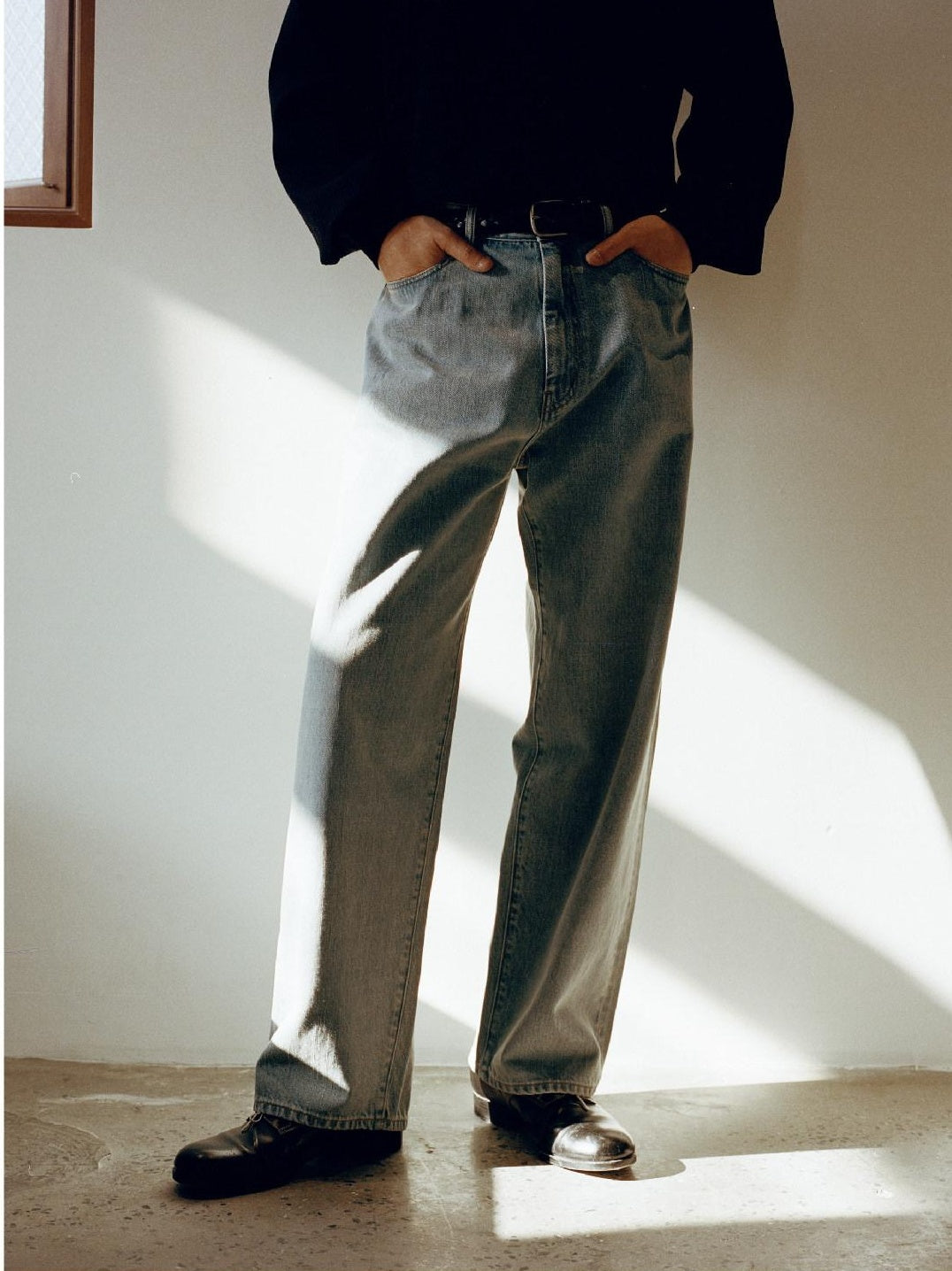 SUPERTOFU Selvedge 100 Percent Cotton Mid Rise Rigid Japanese Vintage Teen Straight Jeans