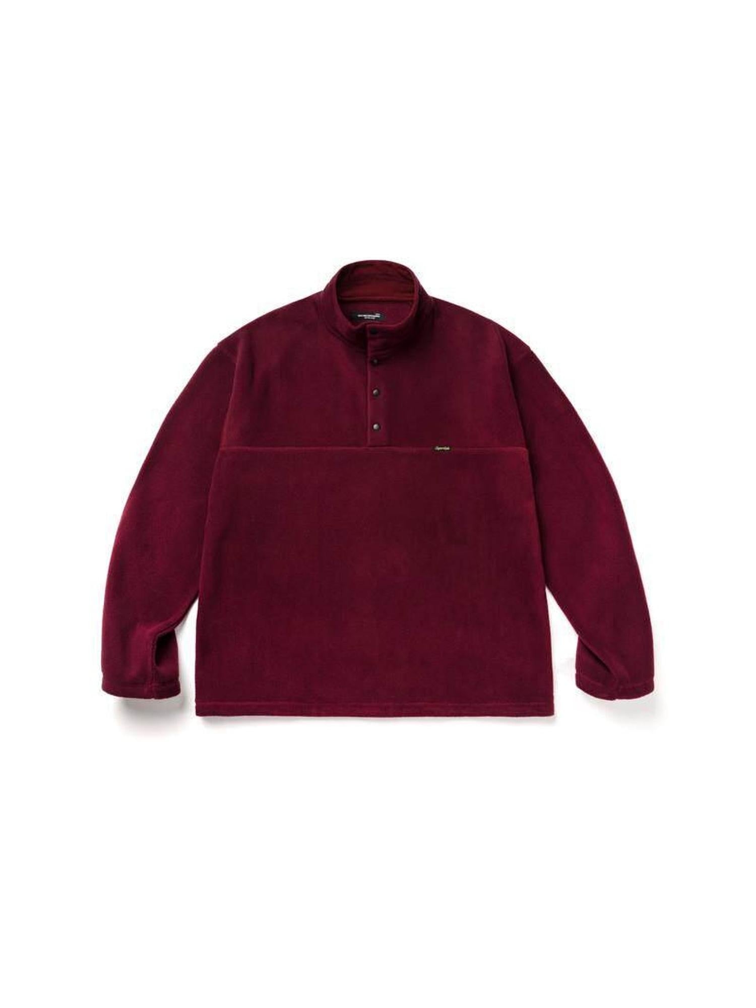 SUPERTOFU Shape Retention Oversized Stand Collar Unisex Pullover Sweatshirts