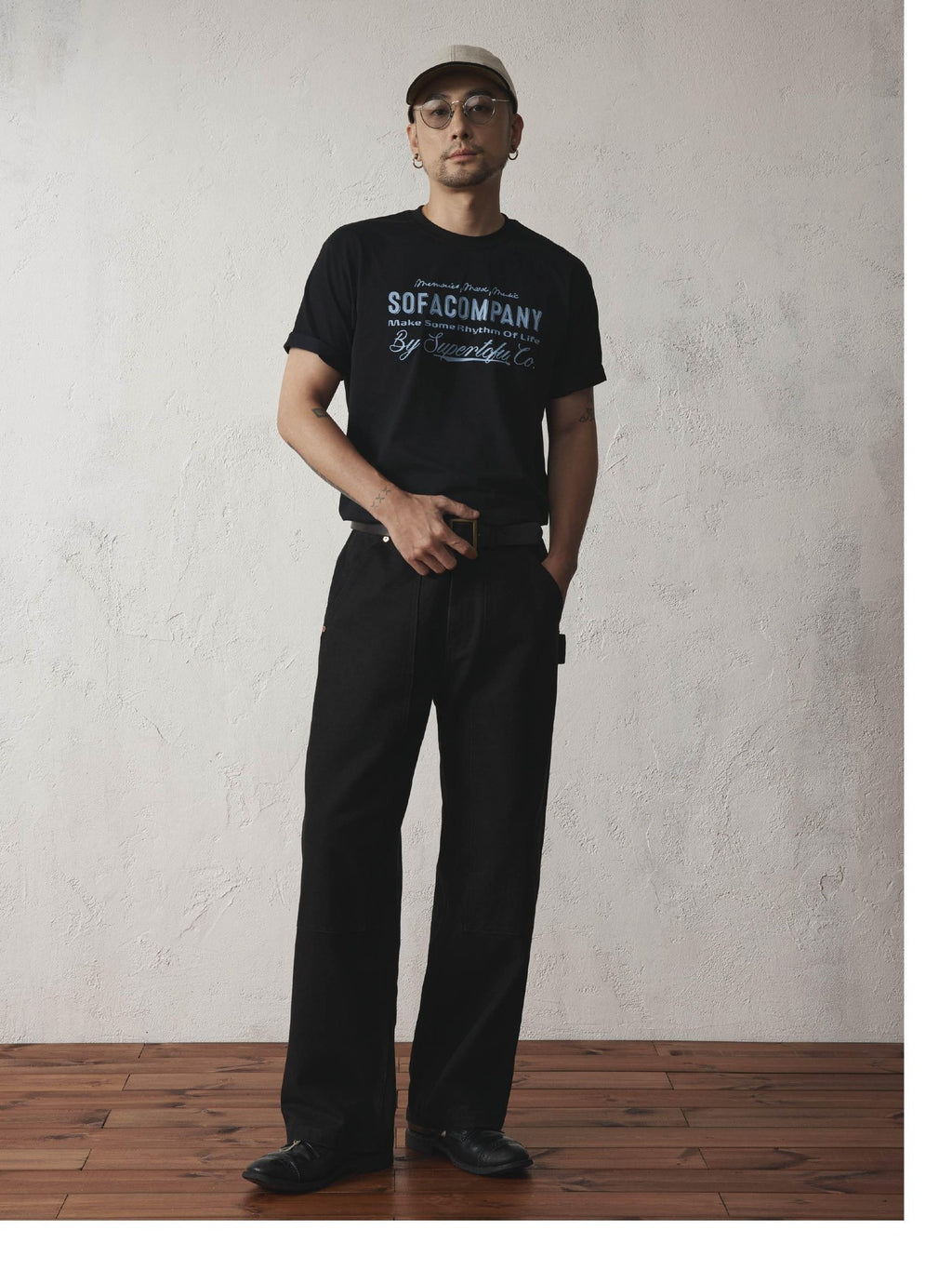 SUPERTOFU Soft Breathable Loose Crewneck Unisex Number Print Short Sleeve T-Shirts