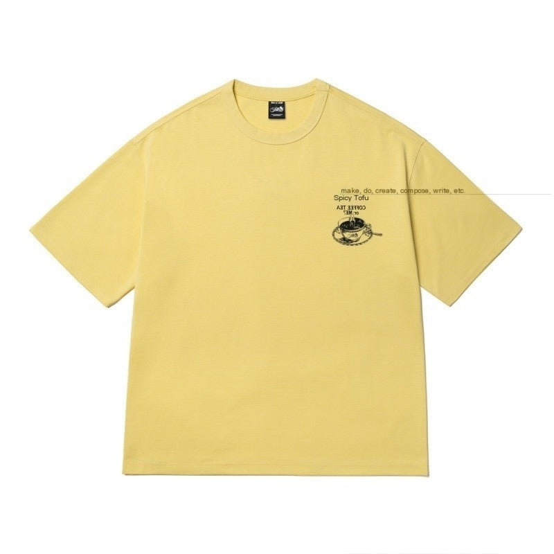 SUPERTOFU_Soft_Cotton_Blend_Loose_Fit_Retro_Hand_Drawn_Unisex_Short_Sleeve_T-Shirts_MISSTT