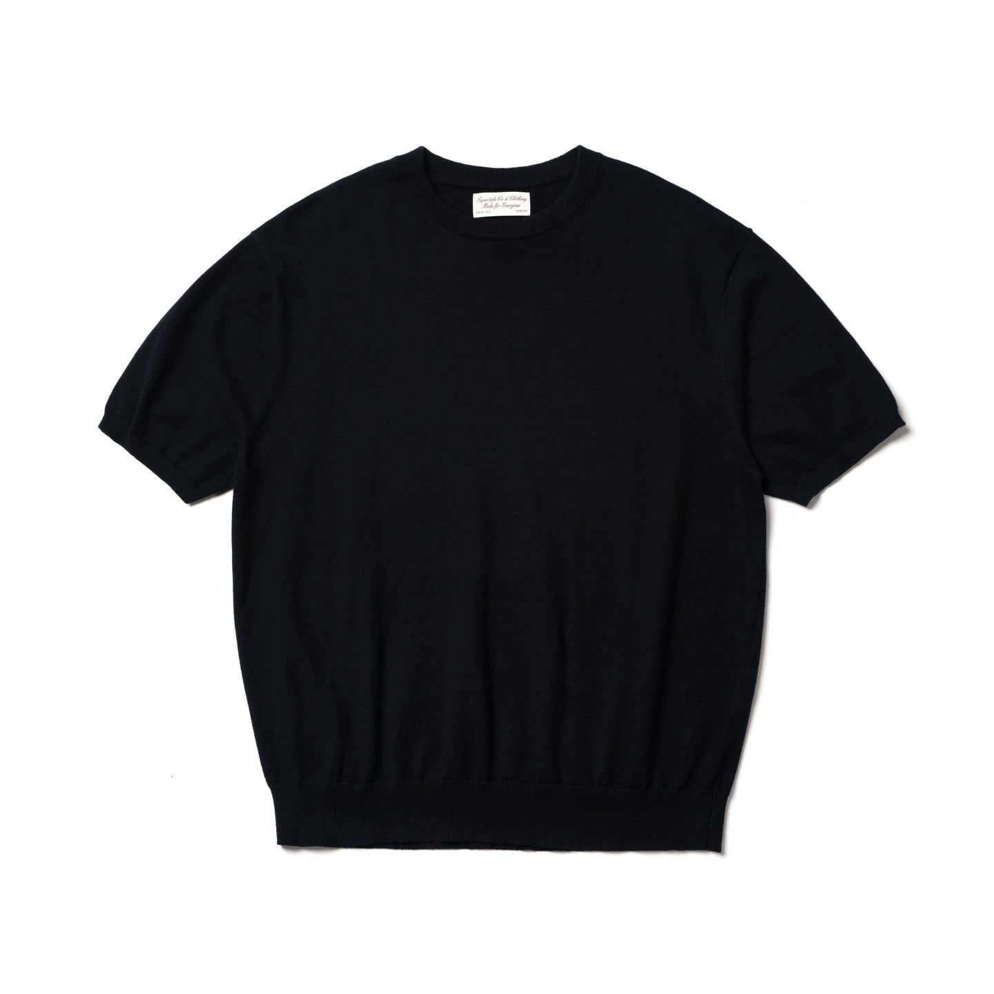 SUPERTOFU_Soft_Cotton_Cashmere_Relaxed_Crewneck_Unisex_Minimal_Logo_Short_Sleeve_T-Shirts_MISSTT
