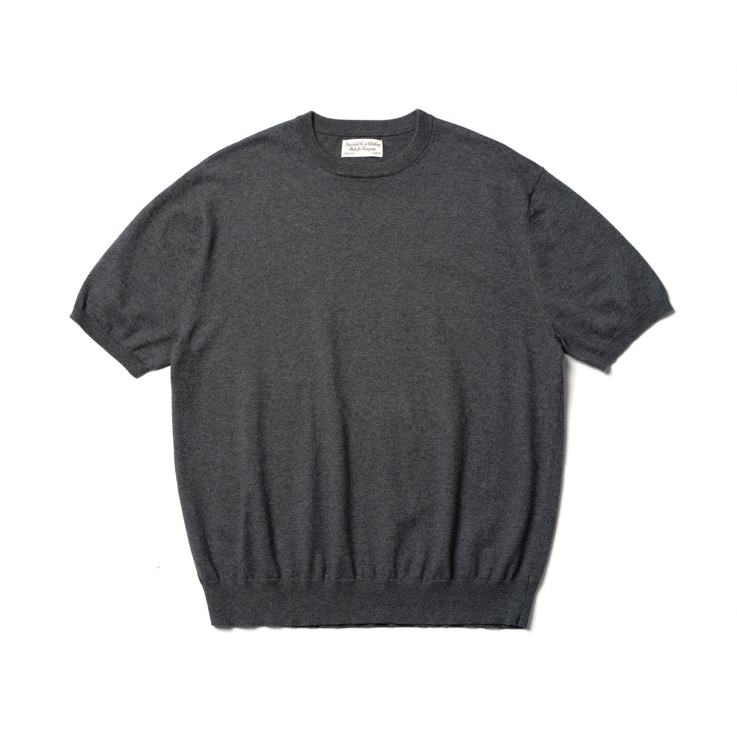 SUPERTOFU_Soft_Cotton_Cashmere_Relaxed_Crewneck_Unisex_Minimal_Logo_Short_Sleeve_T-Shirts_MISSTT