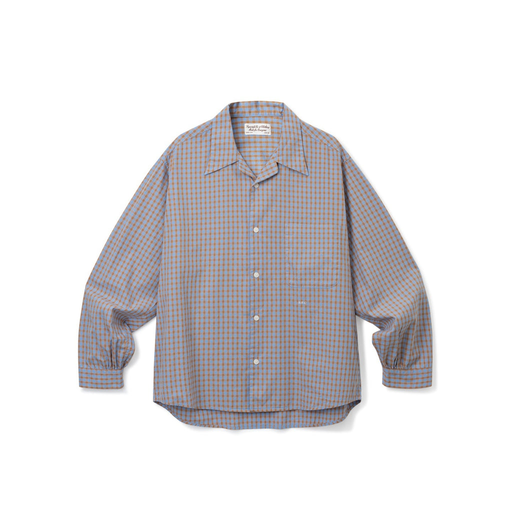 SUPERTOFU_Soft_Cotton_Minimal_Relaxed_Colorblock_Cuban_Collar_Unisex_Shirts_MISSTT