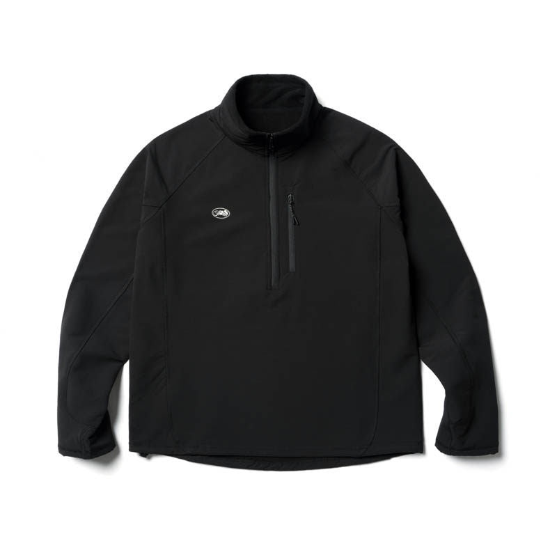 SUPERTOFU_Stretch_Slim_Fit_Stand_Collar_Unisex_Long_Sleeve_Polyester_Spandex_Sweatshirts_MISSTT